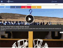 Tablet Screenshot of m.stlouisrams.com